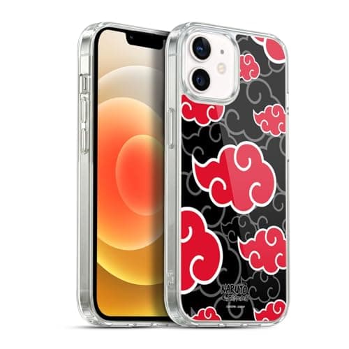 Image of Head Case Designs Officially Licensed Naruto Shippuden Akatsuki Iconic Gel Case [Military Grade Protection] Compatible with Apple iPhone 12 / iPhone 12 Pro and Compatible with MagSafe