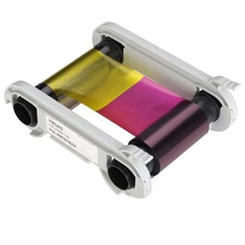 Image of R5F008EAA YMCKO Color Ribbon Compatible For Evolis Primacy Elypso Zenius Card Printers 300 Images