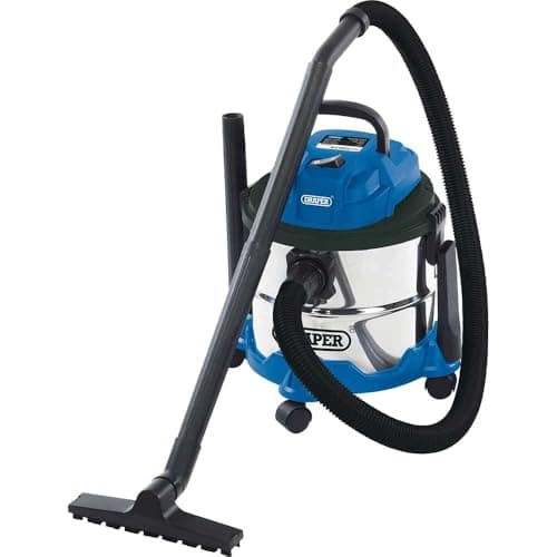 Image of Draper Wet and Dry Vacuum Cleaner 15L 240v