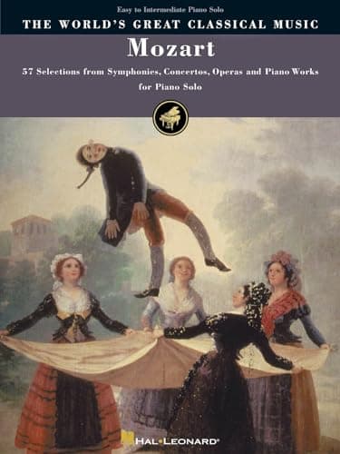 Image of Mozart: 57 Selections from Symphonies, Concertos, Operas and Piano Works Easy to Intermediate Piano Solos (World's Greatest Classical Music): The World's Great Classical Music