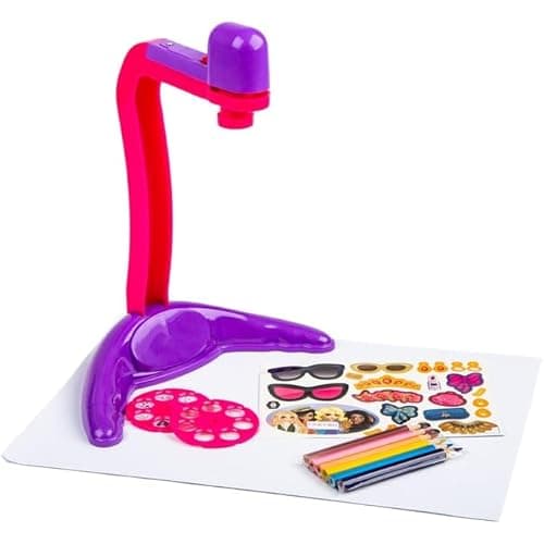 Image of New Children Fashion Projector Designer Studio Kit for Girls | Kids Design Toys | Creativity DIY Arts & Crafts Kit Learning Toys Sewing Kit for Kids Teen Girls Birthday Gift and Age 3 4 5 to 11 12+.