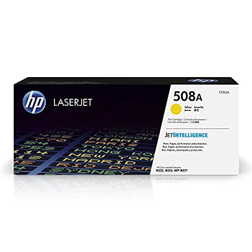 Image of HP CF362A 508A Original LaserJet Toner Cartridge, Yellow, Single Pack