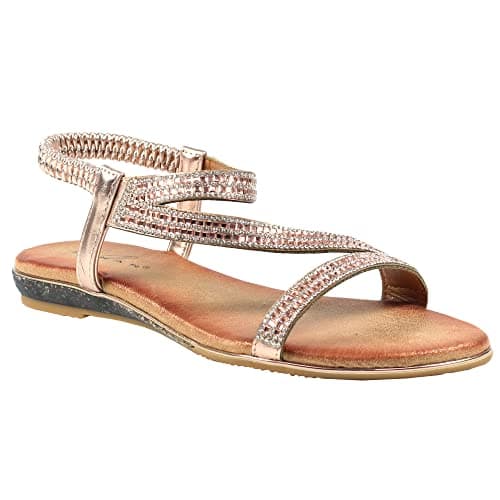 Image of Ladies Blaise II Rose Sandal 3 UK Rose