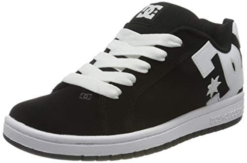 Image of Dc Shoes Court Graffik Skate Shoes, Black/White, 11 UK Child