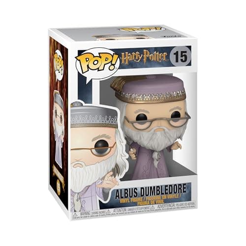 Image of Funko POP! Movies: Harry Potter - Albus Dumbledore - (Wand) - Collectable Vinyl Figure - Gift Idea - Official Merchandise - Toys for Kids & Adults - Movies Fans - Model Figure for Collectors