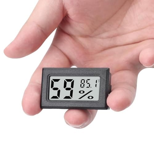 Image of Goabroa Mini Hygrometer Thermometer Digital Indoor Humidity Gauge Monitor with Temperature Meter Sensor Fahrenheit (℉)