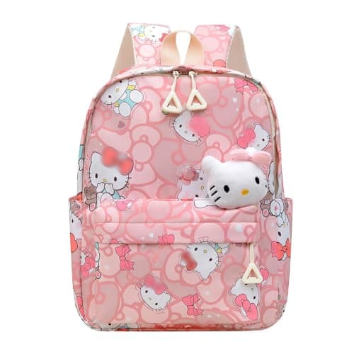 Image of Luclay Toddler Backpack with Detachable Stuffed Doll, School Bags for Girl Boys School Rucksack Cute Nursery Mini Backpack Kids for Travel Kindergarten Elementary Preschool