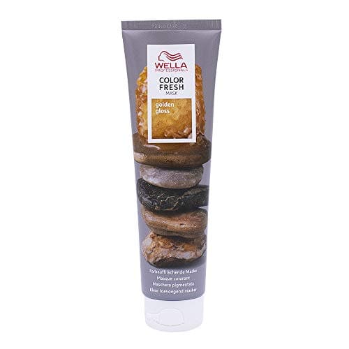 Image of Wella Professionals Color Fresh Mask Golden Gloss - Hair Treatment to Revive and Change Hair Far