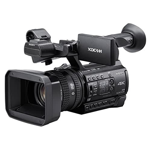 Image of Sony PXW-Z150 4K Camcorder, Black, 1080p Video Resolution, 12x Optical Zoom, 1080p Effective Resolution