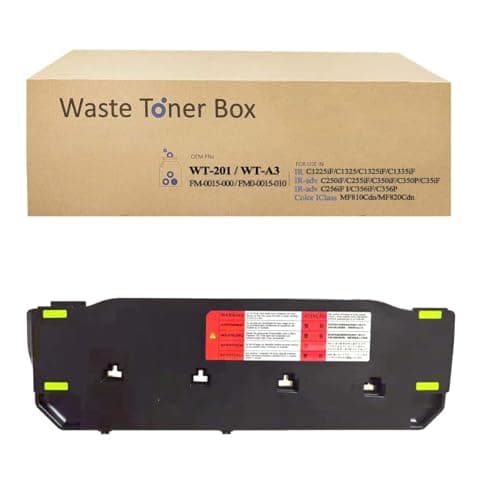Image of WT-201 Waste Toner Box Replacement for Canon WT-201 WT-A3 FM0-0015-000 FM0-0015-010 9549B002AA for imageRUNNER Advance C250 C255 C256iF II for iClass MF810Cdn Printer