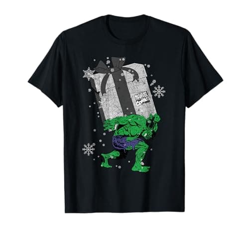 Image of Marvel Comics Christmas Santa Hulk T-Shirt