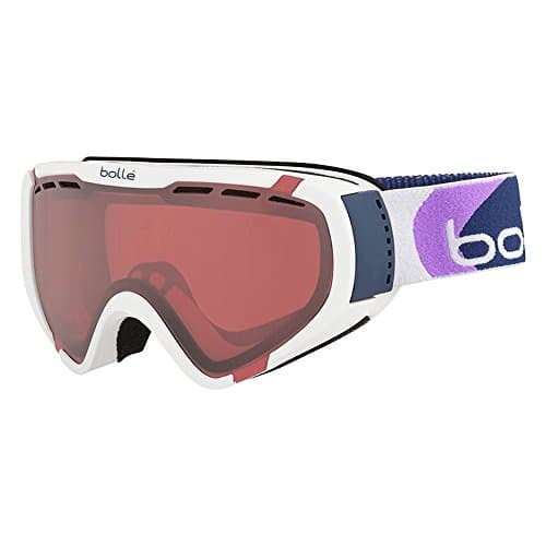 Image of Bolle Junior 21607 Matte White/Bubbles Matte White/Bubbles Explorer Visor Goggles Lens Category 2 Lens Mirrored Size 180mm