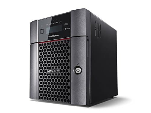Image of Buffalo TS5410DN1604-EU 16 TB (4 x 4 TB NAS Hard Drives Included) TeraStation 5410DN 4 Bay Desktop NAS