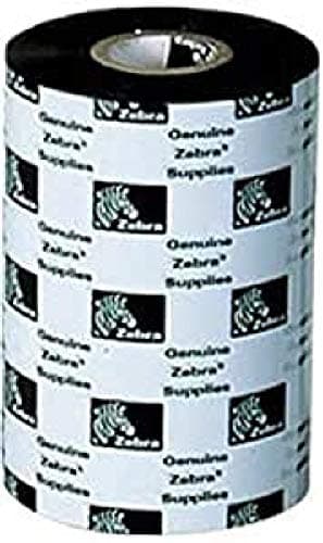 Image of Zebra 02300bk11030 – Ribbon 2300 Wax 110 mm x 300 m – 25 mm, Box of 12