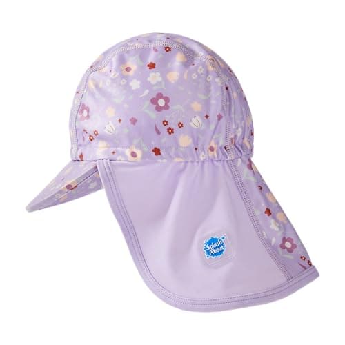 Image of Splash About Kids Legionnaire Sun Hat, Lilac Spring 3-6 Years