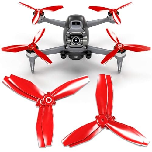 Image of Master Airscrew Ludicrous Propellers for DJI FPV - Red, 4 pcs