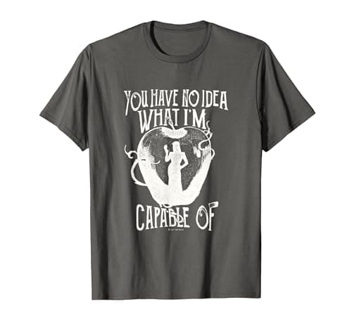 Image of Once Upon a Time What I'm Capable of T-Shirt, Men, Asphalt Grey, Small