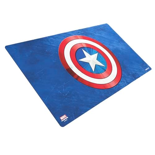 Image of Gamegenic - Captain America Play Mat - Marvel Champions - 1 Player - Age 14+