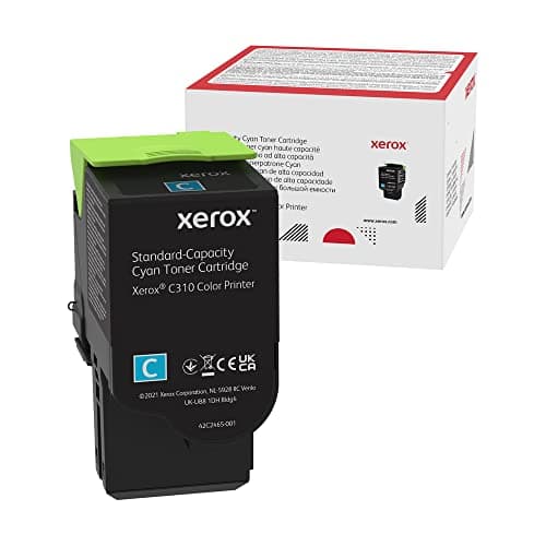 Image of Xerox Genuine C310 / C315 Cyan Standard Capacity Toner Cartridge (2,000 pages) -006R04357