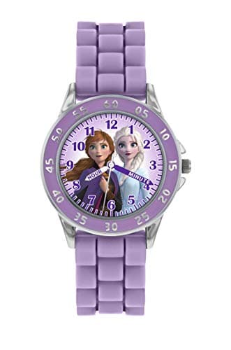 Image of Disney Frozen Girl's Analog Quartz Watch with Silicone Strap FZN9505
