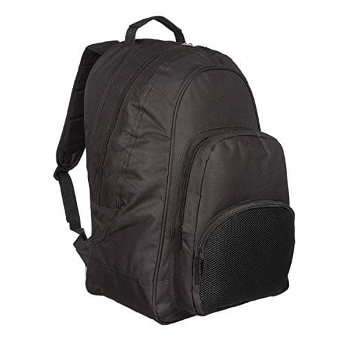 Image of MIG Classic Mens Large Backpack Rucksack Bag - 100% PLAIN BAGS WITH NO LOGOS (Black)