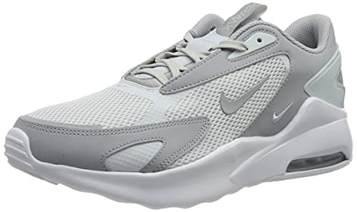 Image of NIKE Men's Air Max Bolt Running Shoe, Pure Platinum/Wolf Grey-White, 5.5 UK