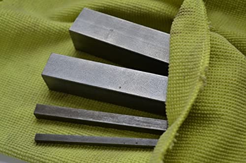 Image of 1 Piece of METRIC IMPERIAL KEY STEEL SQUARE BAR KEYWAY 1/8 3/16 1/4 3mm 2mm 4mm 5mm 6mm 7 (Component Type : 2mm x 2mm 300mm)