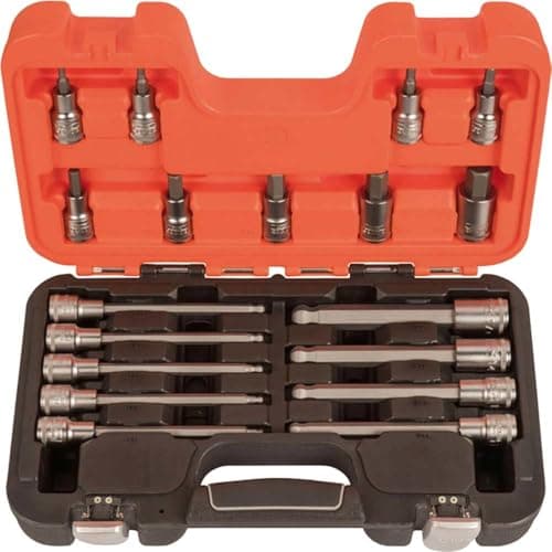 Image of S18HEX 1/2in Drive Socket Set of 18 Metric