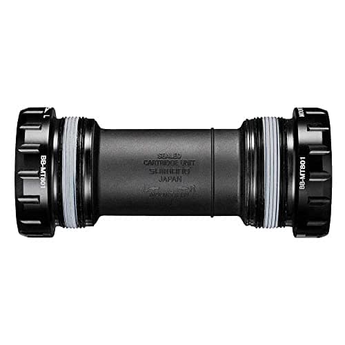 Image of SHIMANO BB-MT801 bottom bracket cups, English thread cups, 68/73 mm, Black