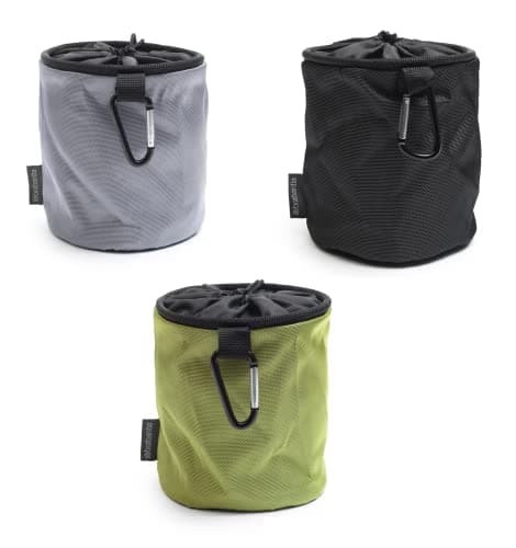 Image of Brabantia - Peg Bag - Laundry Rack Accessory - Holds Up to 75 Pegs - Small & Spacious - with Closing Cord - Attach to Drying Rack, Drying Line or Trousers - Mix of Colors - 16 x 16 x 16 cm