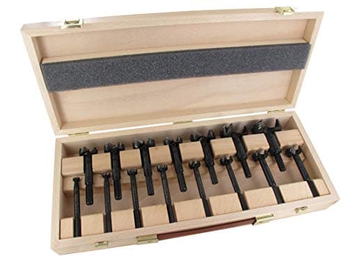Image of FAMAG 1622515 15pcs Bormax 2.0 Forstner Bit Set in Wooden Box