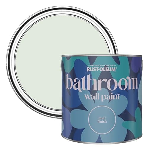 Image of Rust-Oleum Green Water-Resistant Bathroom Wall & Ceiling Paint - Sage Mist 2.5L