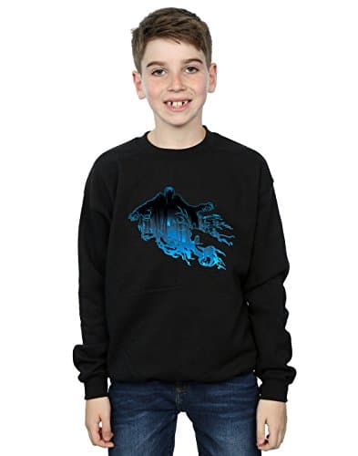 Image of Harry Potter Boys Dementor Silhouette Sweatshirt Black 7-8 Years