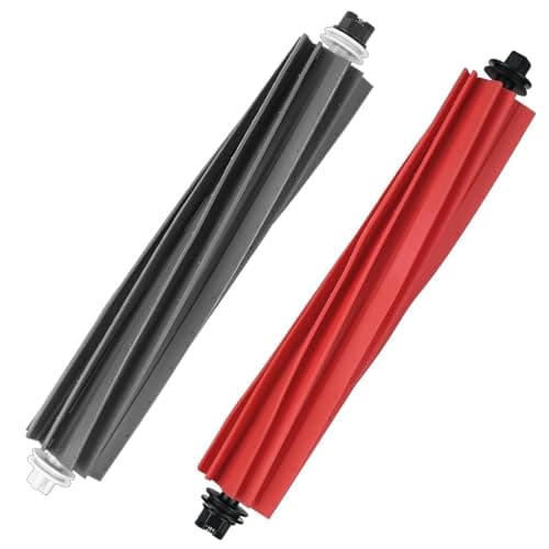 Image of Original Accessory for Roborock S8/S8+/S8 Pro Ultra/Q8 Max/Q5 Pro Robot Vacuum Cleaner Separable Rubber DuoRoller Brush for Roborock Original Main Brush Main Brush Accessories (Pack of 2)