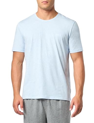 Image of BOSS Men's Waffle Joggers Pyjama Bottoms, Light Slate Grey, L