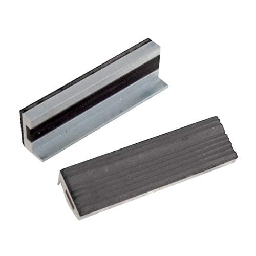 Image of Dapetz ® Expert Soft Jaws for Engineers Vice Professional Tool, Rubber Surfaces Protect Soft Materials Magnetic Base for Easy Positioning 1 Pair 100mm