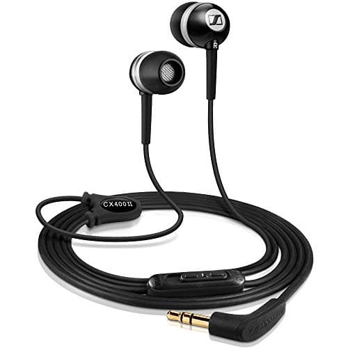 Image of Sennheiser CX 400 II Precision Noise Isolating Ear-canal Phones with Integrated Volume Control - Black