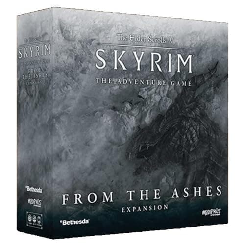 Image of Modiphius | The Elder Scrolls: Skyrim - Adventure Board Game From the Ashes Expansion | Board Game | Ages 14+ | 1-4 Players | 60-120 Minutes Playing Time