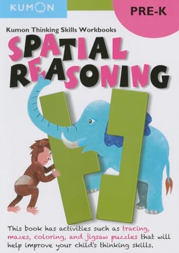 Image of Pre-K Spatial Reasoning (Kumon Thinking Skills Workbooks): Pre-k & Up