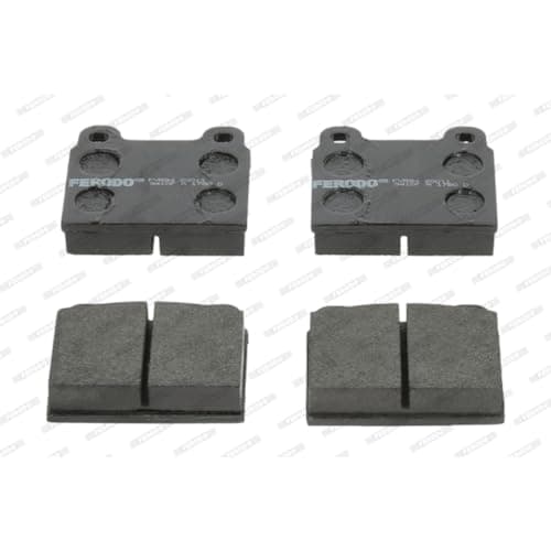 Image of Ferodo FVR84 Brake Pad Set, disc brake - (set of 4)