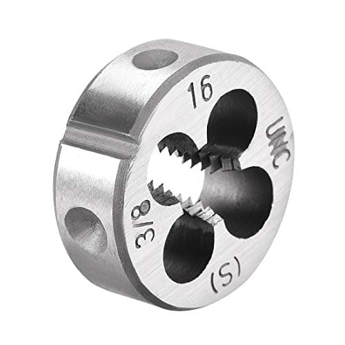 Image of sourcing map 3/8-16 UNC Round Die, Machine Thread Right Hand Threading Die, Alloy Tool Steel Screw Thread Cutting Die