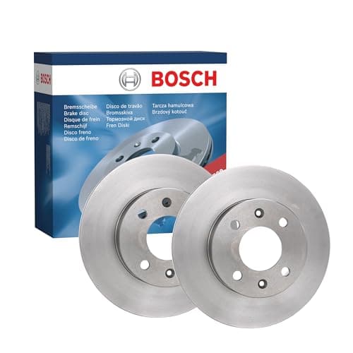 Image of Bosch BD1149 Brake Disc Set - 241 mm Vented Discs - Front Axle - ECE-R90 Certified - Good Cooling, Reliable Braking, Corrosion Protection - 1 Set of 2 Discs