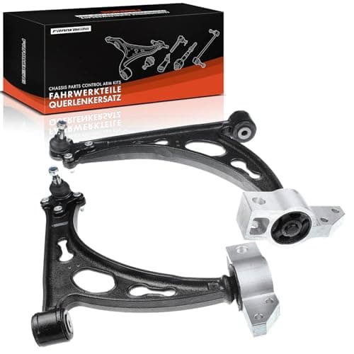 Image of Frankberg 2x Wishbone Arm + Support joint Front Compatible with Golf V 1K1 2003-2009 A3 8P1 2003-2012 O.c.t.a.v.i.a II 1Z3 2004-2013 J.e.t.t.a III 1K2 2004-2010 Replace# 1K0407151AA