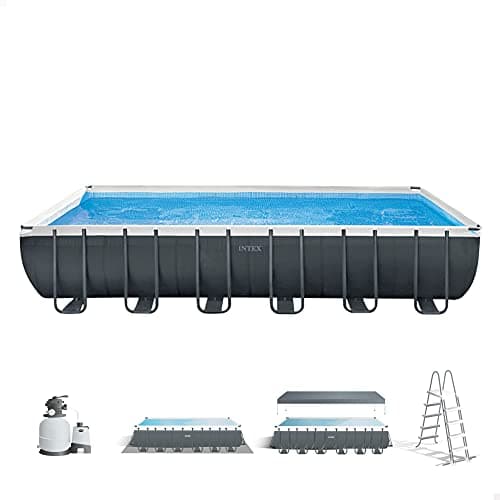 Image of Intex 24Ft X 12Ft X 52In Ultra Xtr Rectangular Pool Set