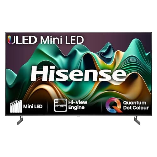 Image of Hisense 75 Inch 4K Mini-LED TV 75U6NQTUK - Quantum Dot Colour, Dolby Vision Atmos, Hi-View Engine, FilmMaker Mode, Vidaa OS with Voice Control, Freely, Youtube, Netflix and Disney+ (2024 Model)