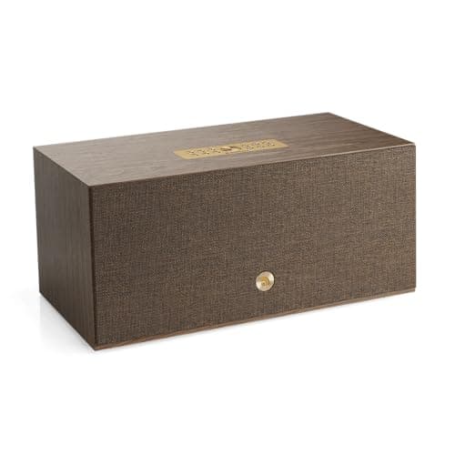 Image of Audio Pro C20 W Wireless Multiroom Stereo Speaker 190 W Class D Amplifier, WiFi Bluetooth 5.0, TV ARC Input, Optical Input, Phono MM Input, Subwoofer Output (Walnut)