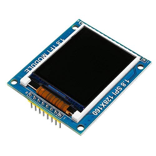 Image of DollaTek 1.8 Inch 128X160 ST7735 TFT LCD Module With PCB Baseboard SPI Serial Port
