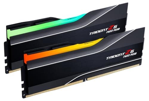Image of G.Skill Trident Z5 NEO RGB Series (AMD Expo) 32GB (2 x 16GB) 288-Pin SDRAM DDR5 6000 CL36-36-36-96 1.35V Dual Channel Desktop Memory F5-6000J3636F16GX2-TZ5NR (Matte Black)