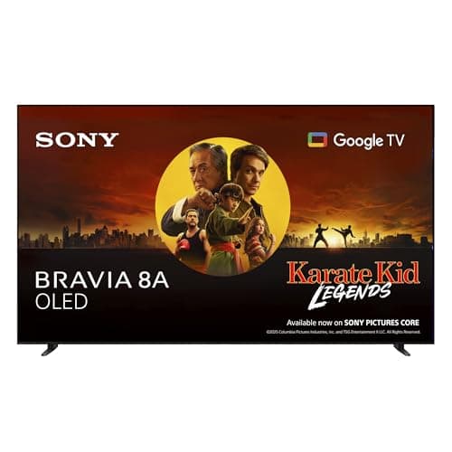 Image of Sony BRAVIA 8A OLED 65 Inch 4K HDR Google Smart TV, Gaming Features for PlayStation 5 and IMAX Enhanced, Dolby Vision Atmos, Google Cast, Apple AirPlay, 120Hz 65XR8A