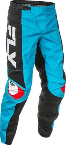 Image of Fly Racing Men's F-16 Pants (Cyan/Black/White, US 30)